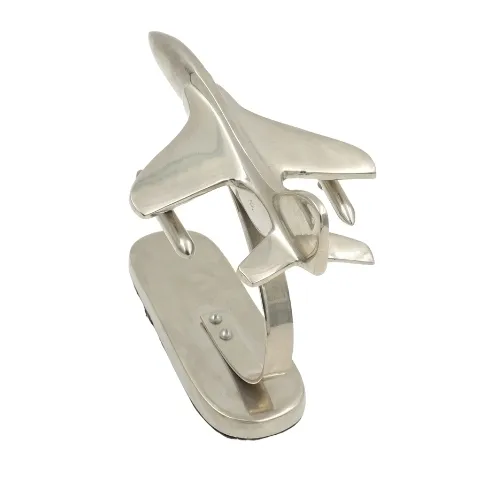 figurka-mysliwiec-samolot-aluminium-23-x-13-x-17-cm-wysokosc-produktu-13-cm