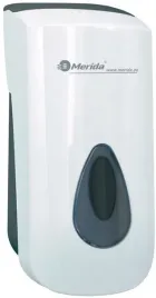 dozownik-do-mydla-w-plynie-merida-top-mini-400ml-nascienny-bialy