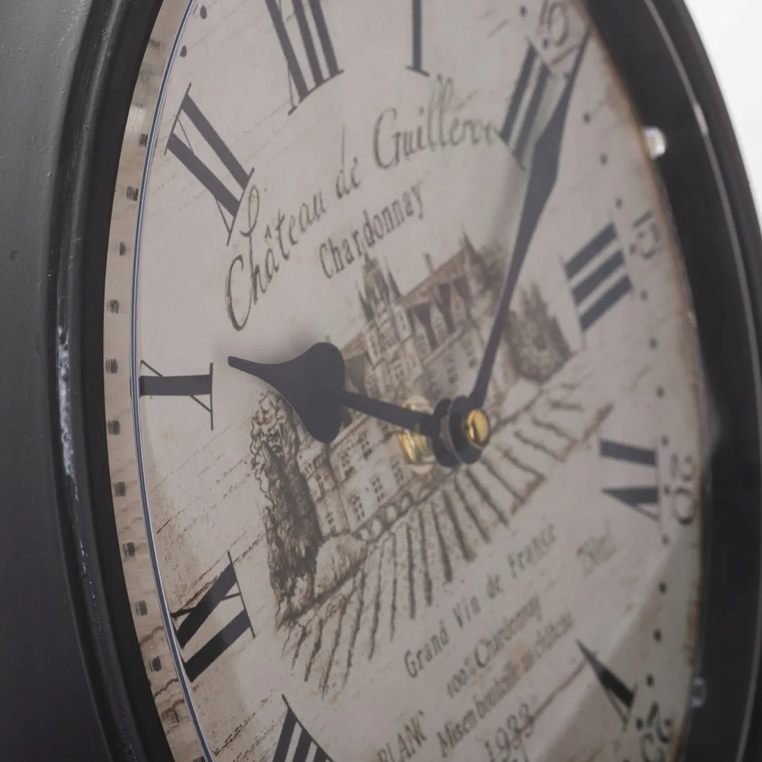 zegar-scienny-artpol-brazowy-30cm