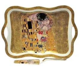 taca-porcelanowa-z-lopatka-g-klimt-pocalunek