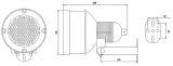 oswietlacz-podczerwieni-ir-lir-cs88-40m-120st-model-lir-cs88-duzy-zasieg-40-metrow