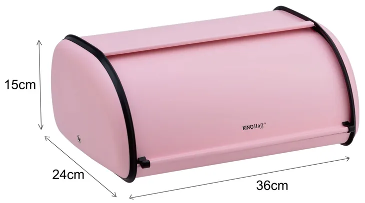 chlebak-stal-rozowy-kinghoff-stan-nowy-kod-producenta-kh-1756