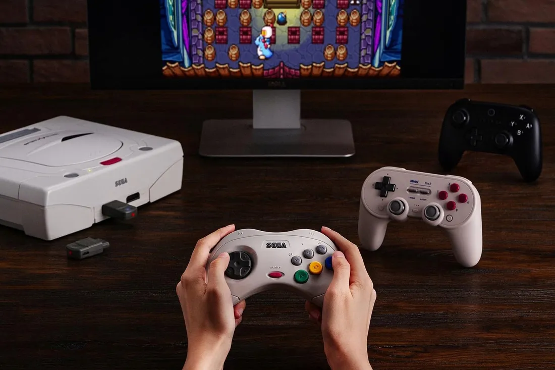 8bitdo-retro-receiver-for-saturn-adapter-bluetooth-do-sega-saturn-windows