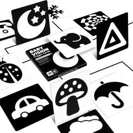 20x-fiszki-karty-sensoryczne-dla-malucha-dziecka-czarno-biale-rozwoj-wzroku