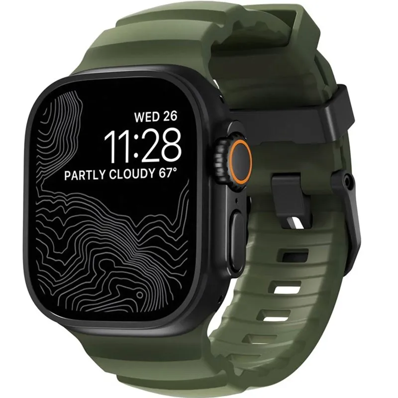 pasek-nomad-do-apple-23mm-zielony