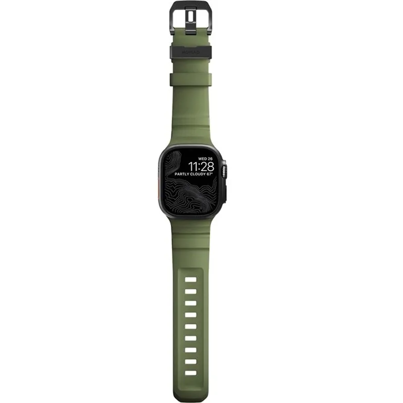 pasek-nomad-do-apple-23mm-zielony