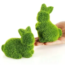 2x-kroliczek-zajaczek-wielkanocny-z-trawy-mchu-ozdoba-dekoracja-do-domu