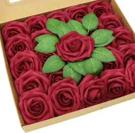 25-x-roze-piankowe-sztuczne-czerwone-ozdoby-kwiaty-kwiat-walentynki-225cm