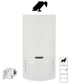 swan-1000-czujka-czujnik-detektor-ruchu-dualny-pir-mw-pet-crow-uchwyt