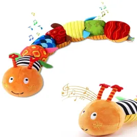 pluszowa-gasienica-zabawka-grzechotka-sensoryczne-miekkie-zabawki-niemowlat