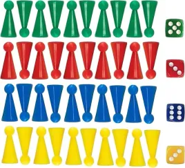 40x-pionki-stozki-do-gier-planszowych-chinczyk-impreza-kostki-4-kolory