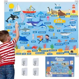 filcowa-tablica-dla-dzieci-ze-zwierzatkami-po-polsku-przyklejane-na-rzepy