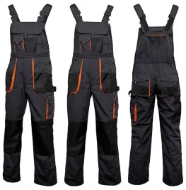2x-spodnie-robocze-king-bhp-ogrodniczki-classic-orange-czarne-r-64