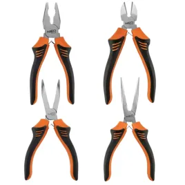 2x-neo-tools-zestaw-szczypiec-4-szt-kombinerki-boczne-wydluzone-180mm