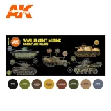ak-interactive-11668-zestaw-farb-wwii-us-army-marka-ak-interactive