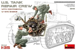miniart-35461-1-35-us-tank-repair-crew-with-continental-w-670-engine