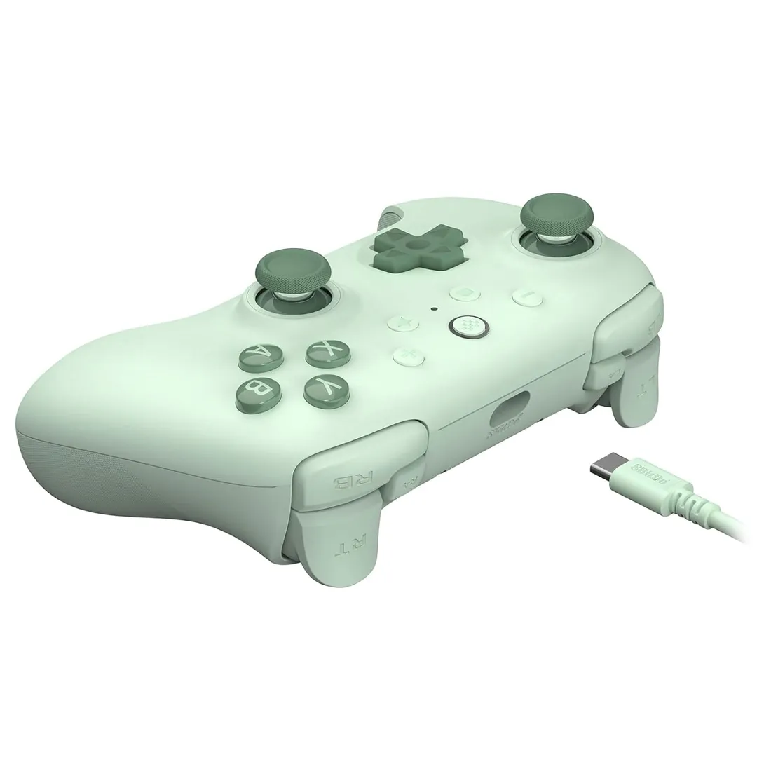 pad-przewodowy-8bitdo-ultimate-2c-green-hall-effect-android-pc