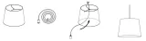 nowodvorski-abazur-stozkowy-bialy-18cm-tkanina-nowoczesny-design-mocowanie-do-lampy-wiszacej