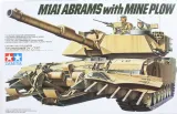 model-tamiya-m1a1-abrams-w-mine-plow-1-35-okres-po-ii-wojnie-swiatowej