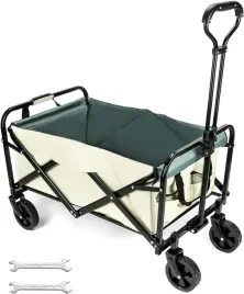 skladany-wozek-reczny-transportowy-kemping-las-regulowany-uchwyt-kieszen