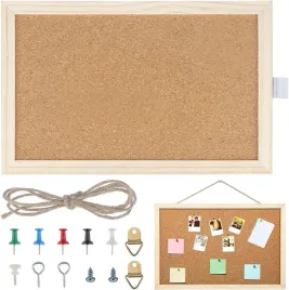 tablica-korkowa-z-rama-zestaw-organizacyjny-do-biura-akcesoria-pinezki