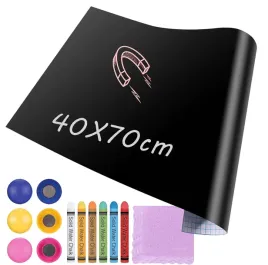 winylowa-naklejka-scienna-arkusz-tablica-pisanie-magnetyczne-klipsy-kredy