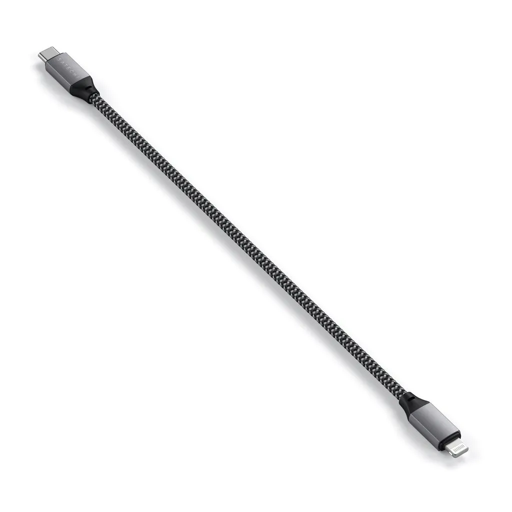 kabel-satechi-usb-typ-c-apple-lightning-025-m-czarny-kolor-czarny