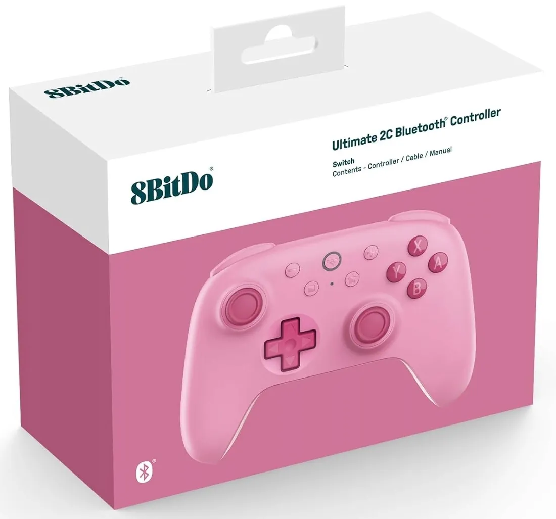 pad-bezprzewodowy-switch-8bitdo-ultimate-2c-bluetooth-hall-effect-pink-kolor-rozowy
