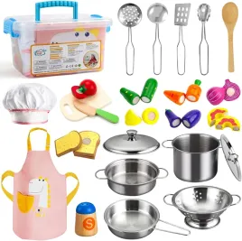 zestaw-malego-kucharza-akcesoria-kuchenne-naczynia-zestaw-dzieci-prezent