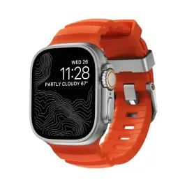 pasek-nomad-do-apple-23-mm-pomaranczowy