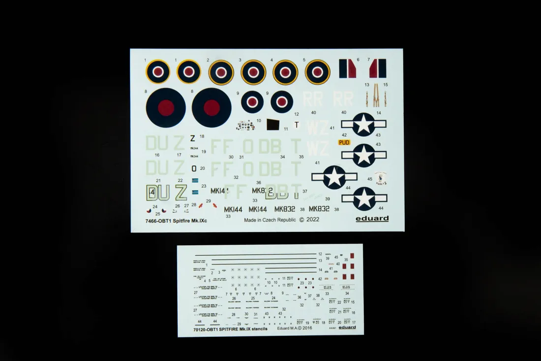 spitfire-mk-ixc-weekend-edition-eduard-1-72-7466-marka-eduard
