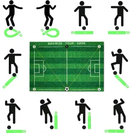 mata-treningowa-drybling-pilki-noznej-sztuczna-trawa-prezent-skarpety-getry