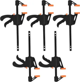 5x-zacisk-jednoreczny-srubowy-szybkomocujacy-f-10cm-scisk-zapadkowy-drewna