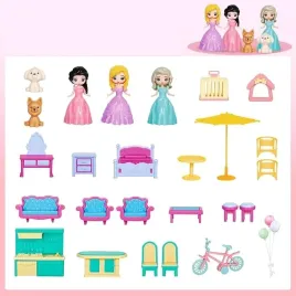 domek-dla-lalek-pietrowy-akcesoria-figurki-meble-zabawka-prezent-diy-37-cm