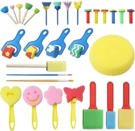 zestaw-30x-pedzle-gabki-akcesoria-do-malowania-rysowania-dla-dzieci-prezent