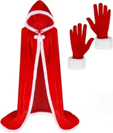 stroj-mikolaja-dla-kobiety-peleryna-z-kapturem-i-rekawiczkami-na-swieta