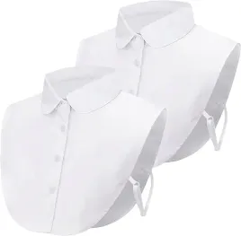 2x-damski-elegancki-odpinany-kolnierzyk-wklad-koszuli-kobiecybialy-galowy