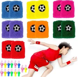 zestaw-14x-opaska-przeciwpotowa-na-nadgarstek-14x-gwizdek-dla-dzieci-sport