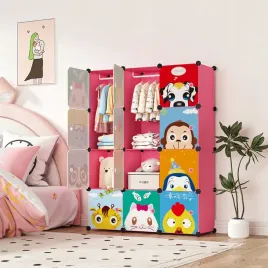 szafa-dziecieca-regal-szafka-polka-modulowa-na-ubrania-rozowa-12-modulow