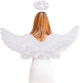 czarne-skrzydla-z-pior-aniola-angel-aureola-kostium-halloween-karnawal