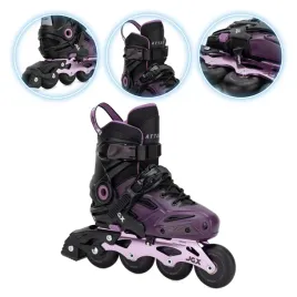 rolki-dzieciece-regulowane-attabo-jgx-fioletowy-31-34-aluminiowa-szyna