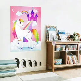 gra-przyklej-rog-motyw-jednorozca-urodziny-impreza-zabawa-dzieci-kolorowe