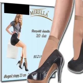 mirella-skarpetki-damskie-poliamid-2pary-czarny