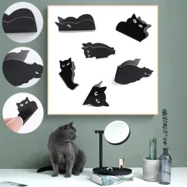 magnetyczne-zakladki-magnesy-ksiazka-czarny-kotek