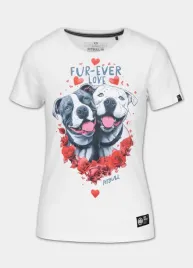 pitbull-west-coast-t-shirt-koszulka-damska-fur-ever-love-biala-white-s