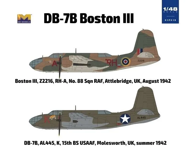 samolot-douglas-db-7b-boston-iii-model-01f015-hk-models
