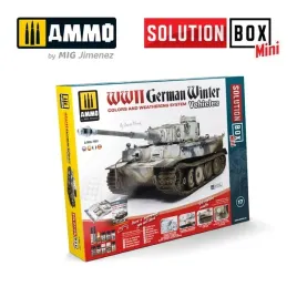 ammo-mig-7901-zestaw-chemii-how-to-paint-wwii-german-winter-vehicles