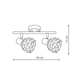 light-prestige-reus-spot-kinkiet-bialy-metal-2xe14-ip20-ksztalt-prostokatny