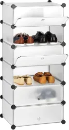 szafka-na-buty-relaxdays-49-x-107-x-37-cm-czarny-przezroczysty