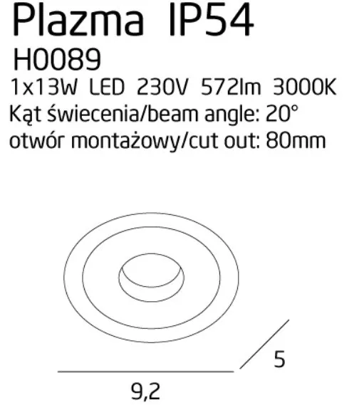 oczka-okragly-maxlight-bialy-dlugosc-wysokosc-9-2-cm